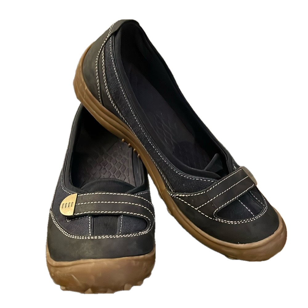 LANDS END WOMEN BLUE SLIP-ON SIZEE 9